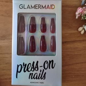 Glamermaid Press-On Nails, New with Box